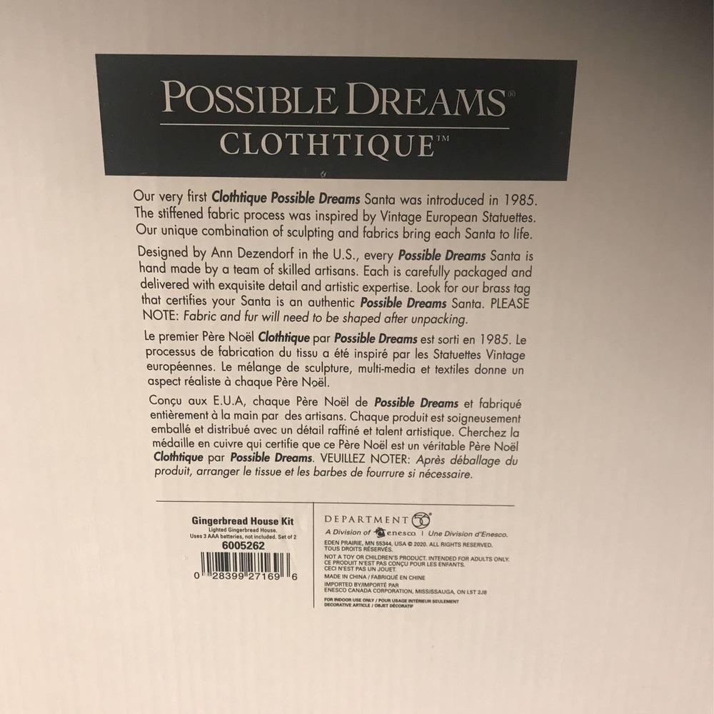 Department 56 Possible Dreams Santa Sports & Leisure Tis The Season Figu… - Picture 9 of 9